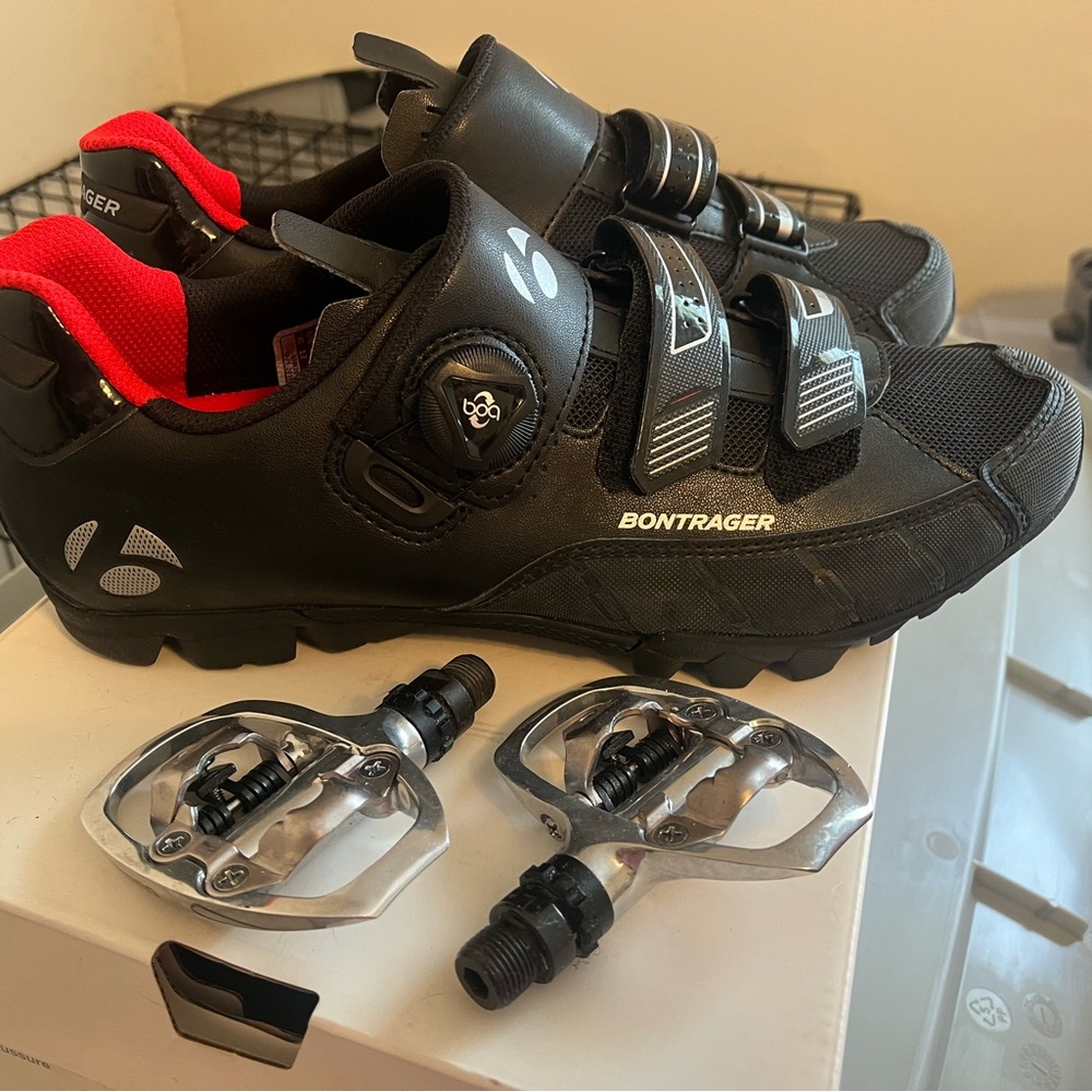 Bontrager Black Cycling Shoes
